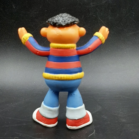 Jim Henson Productions Applause Sesame Street Ernie Bendable Figure Toy Vintage - Picture 3 of 7